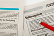 Stellensuche Zeitung