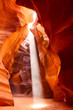 Sunbeam in Upper Antelope Canyon, Arizona, USA