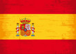 Spain grunge Flag Spain grunge Flag