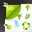 Set of ecology icons. Vector art