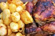 Poulet rôti et Pommes de terre