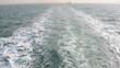 Sailing ship wake