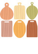 chopping boards from different wood