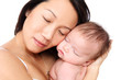 Mother Holding Young Son