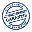 ZUFRIEDENHEITS GARANTIE button