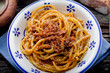 bucatini all'amatriciana