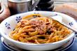 bucatini all'amatriciana