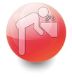 Red Shiny Orb Button 