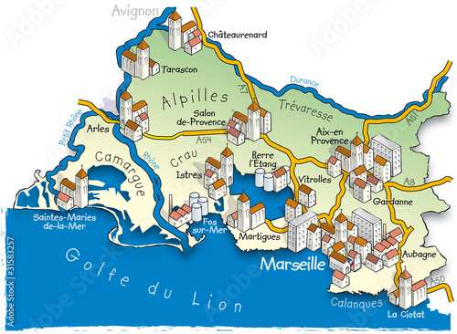 Illustration: 13 BOUCHES-DU-RHÔNE 13 BOUCHES-DU-RHÔNE