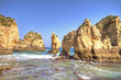 Photographie : Natural rocks at Ponte Piedade Lagos Portugal