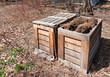 Photo: Wooden Compost bins Wooden Compost bins