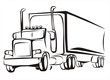 Vector: truck, lorry, iosolated illustration truck, lorry, iosolated illustration