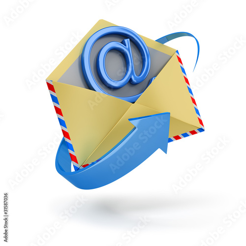 Illustration: internet message internet message