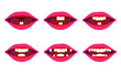 mouth and teeth vector