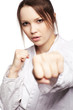 karate girl