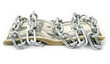 dollars in a chain