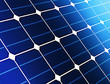 close up solar cell battery
