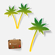 vector label for design