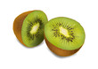 kiwi on white background