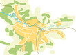 Simplified Vector Map of The City II