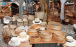 Hats and basketry