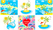 Vektor: Holiday backgrounds Holiday backgrounds