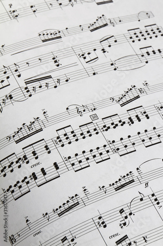 Photo: Spartito musicale Spartito musicale