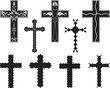 cross design set