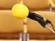 Microphone at conference