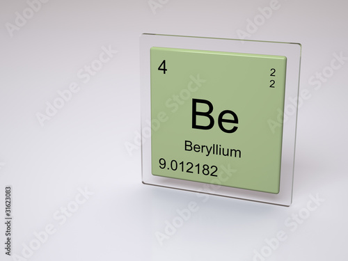 Beryllium Sign