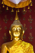 Gold buddha statues in thailand