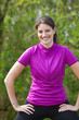Active young woman