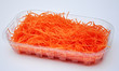 Carote julienne in vaschetta