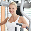 hübsche Frau im fitness