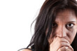 crying young woman