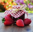 Erdbeeren, Glas