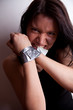 kidnapped young woman