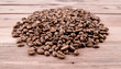 grains of coffee