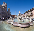 Piazza Navona, Fontana del Moro, 1654, Roma
