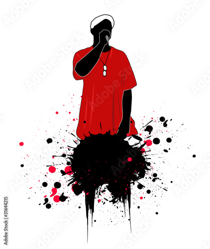 Illustration: rapper vector illustration rapper vector illustration