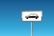 Zusatzzeichen Auto PKW Führerscheinklasse B