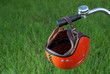DDR Helm an Lenker