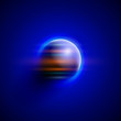 Planet in the depths of space Planet in the depths of space