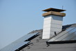 Foto: Dach mit Solaranlage Dach mit Solaranlage