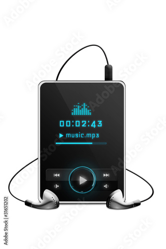 Illustration: MP3-Player MP3-Player