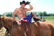 sur le cheval