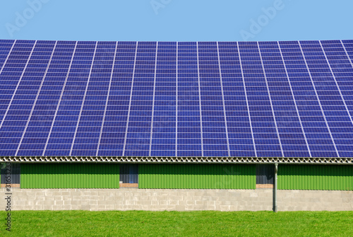 Foto: Solaranlage auf Pultdach 021 Solaranlage auf Pultdach 021