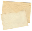 Vintage envelope with blank photo frame