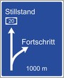Vector: Fortschritt statt Stillstand Fortschritt statt Stillstand