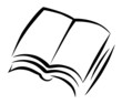opened book vector